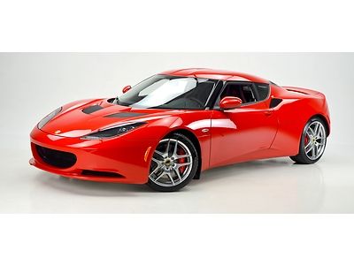 New 2012 lotus evora ips 2+2 ardent red over ebony all options!