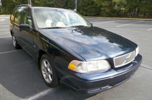 1999 volvo v70 wagon southern owned leather seats cruise control no reserve only