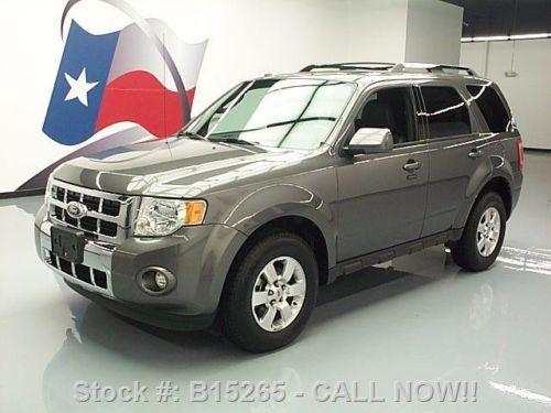 2011 ford escape limited sunroof nav rear cam 76k miles texas direct auto