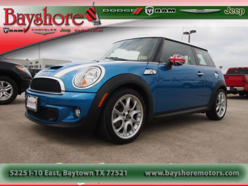2011 mini cooper s automatic power sunroof leather sporty one owner clean carfax