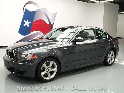2008 bmw 128i coupe automatic sunroof leather 42k miles texas direct auto
