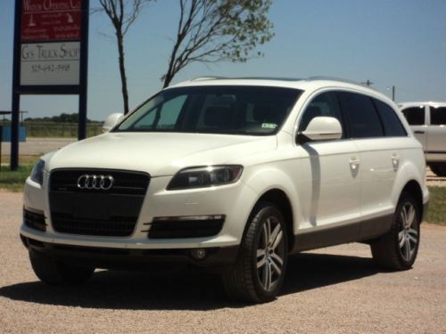 Q7, quattro, cd changer, bose, nav, double roof, power liftgate, leather