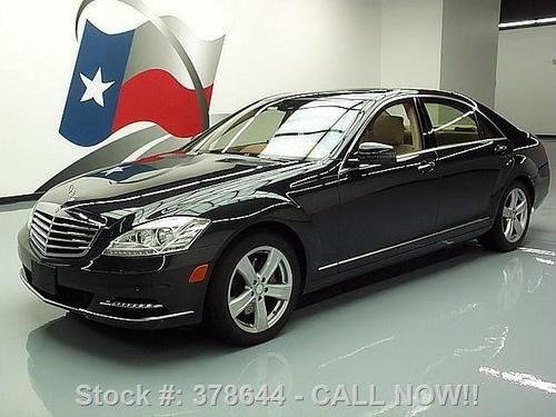 2011 mercedes-benz s550 sunroof nav climate leather 12k texas direct auto