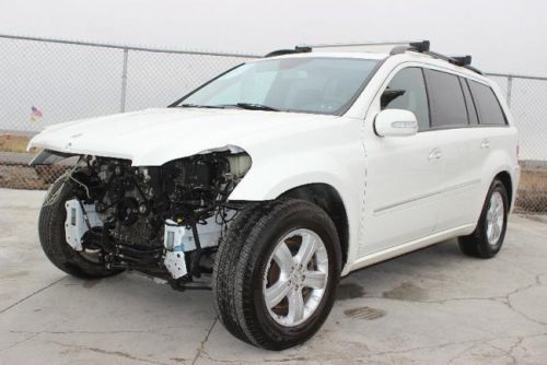 2007 mercedes-benz gl450 4matic damaged clean title runs! priced to sell l@@k!!
