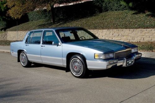 1989 cadillac deville, beautiful 2-owner, rust-free florida car, 66k orig. miles