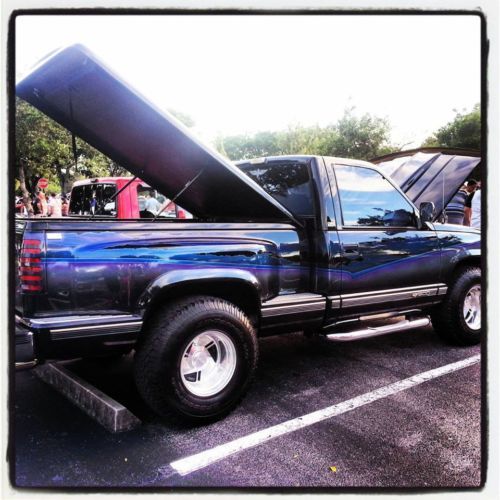 1992 chevrolet c1500 silverado side step wood bed 4000 miles fully customized