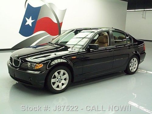 2005 bmw 325i sedan automatic sunroof xenon hid&#039;s 68k!! texas direct auto