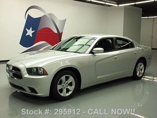 2012 dodge charger se v6 leather alloy wheels only 37k texas direct auto