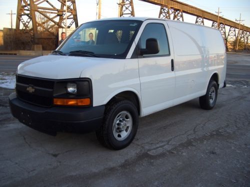 2008 chevy express 2500 cargo van v8 automatic trans one owner fleet maintained