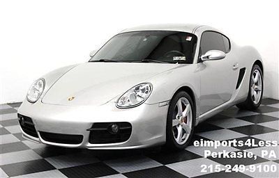 Awesome 06 cayman s coupe with paddle shifter automatic transmission silver s