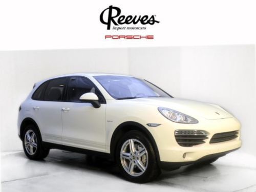 2013 porsche cayenne awd 4dr low mileage certified suv 3.0l sunroof 8-speed a/t