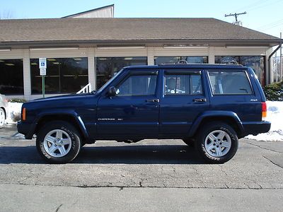 No reserve 2001 jeep cherokee limited 4x4 loaded 1 owner handymans special look!