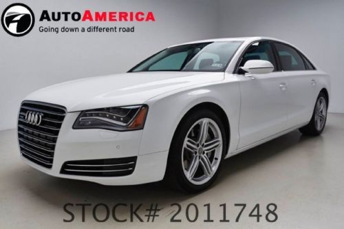 2013 audi a8 l 4dr sdn 3.0l supercharge nav rear cam sunroof heated leather