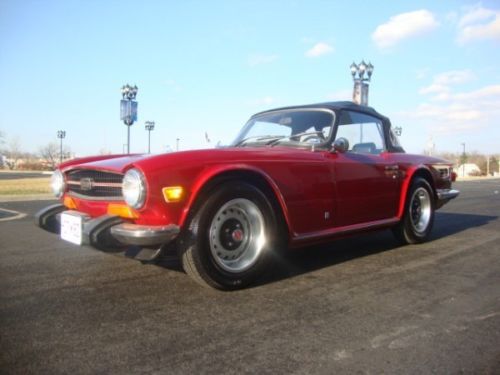 1974 triumph tr6 convertible 2-door 2.5l