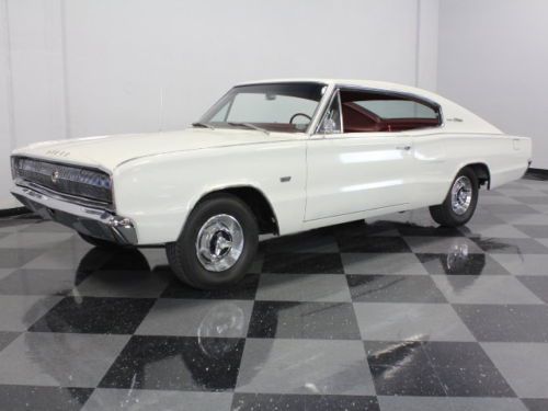 Nice 66 charger, #&#039;s matching 383ci, a/c, all new interior, new brakes