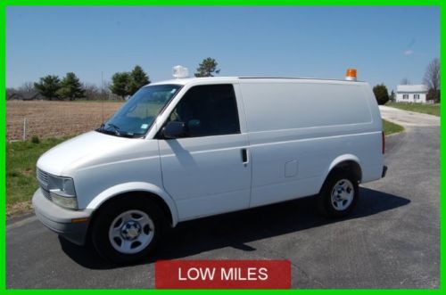 2005 used 4.3l v6 automatic white chevy cargo work express shelves good miles