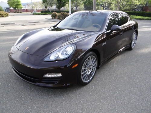 2011 porsche panamera s warranty clean carfax 1 owner bose pre inspected