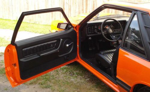 1979 Mercury Capri,  347 stroker, Tremec TKO 600, Tangerine / Black interior, US $12,500.00, image 4
