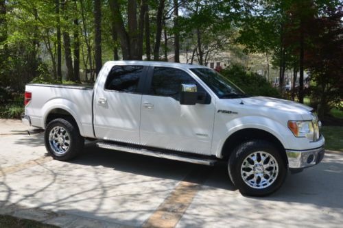 Ford f150 lariat ecoboost sunroof leather navigation new rims nitto terra grappl