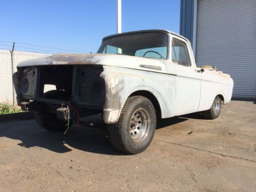 1962 ford f100 unibody short bed swb f-100 project