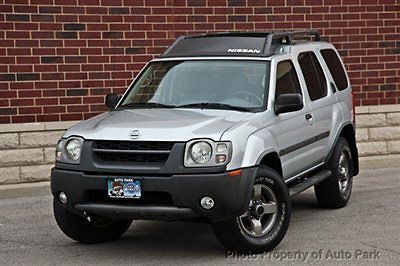 03 xterra se 4wd cd changer sunroof roof rack power options 4x4 abs 1 owner