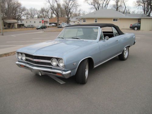 1965 chevelle convertibe resto mod