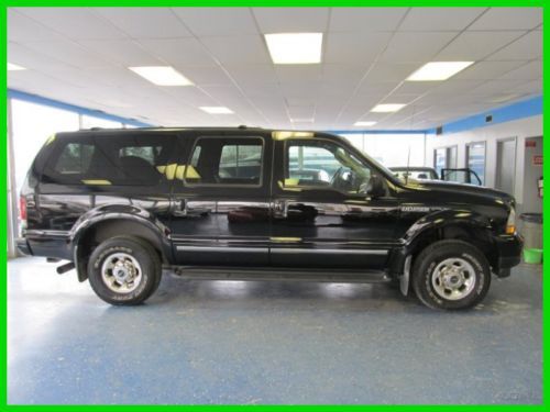 2003 ford excursion  limited turbo diesel leather clean  4wd no reserve!