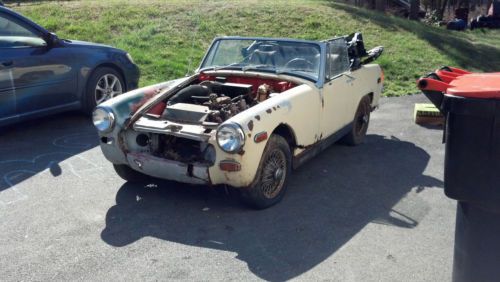 1970 mg midget base 1.3l project car