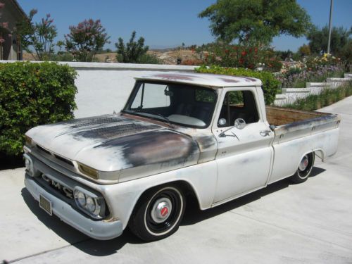 1965 gmc c1000 shortbed original paint patina shop truck same as chevy c10