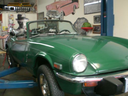 1974 triumph spitfire rag top