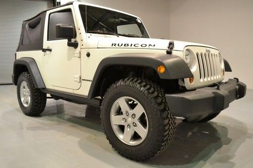 1 owner!! rubicon!! wrangler manual soft top alloys lockers 4x4 4wd l@@k