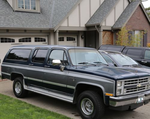 1988 4x4 chevrolet suburban 72k miles silverado 5.7 v8 original owner