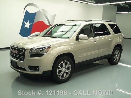 2014 gmc acadia slt-1 htd leather pwr liftgate 19&#039;s 20k texas direct auto
