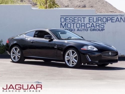 2011 jaguar xk coupe ultimate black cpo advanced technology package 20 wheel nav