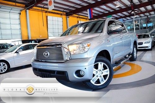 11 toyota tundra limited crewmax 5.7l v8 2wd auto jbl nav pdc cam 20s roof 1-own