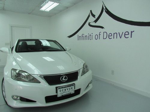 2010 lexus is 350c like new!  only 29k miles!