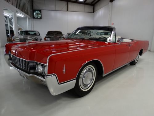 1966 lincoln continental convertible, rare factory air conditioning!