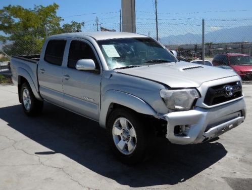 2013 toyota tacoma 4wd double cab damaged rebuilder salvage runs! must see! l@@k