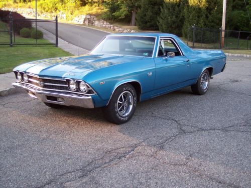 1969 ss396 el camino 4-speed matching numbers