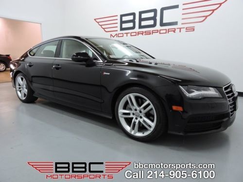 2012 audi a7 premium plus navi htd seats cooled seats black