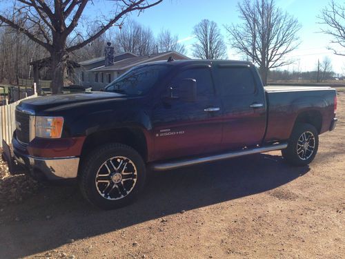 2008 gmc sierra 2500 hd slt crew cab pickup 4-door 6.6l