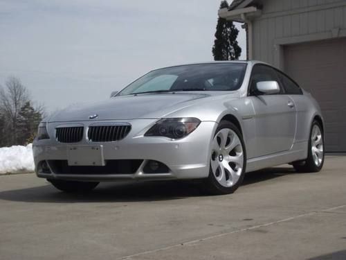 2005 bmw 645ci coupe sport low miles