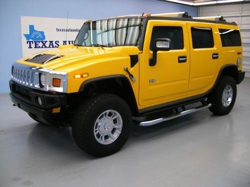 We finance!!!  2006 hummer h2 4x4 auto roof heated seats 3rd row bose tow xm 6cd