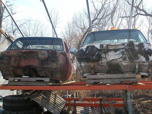 Two chevy pick up cabs only
