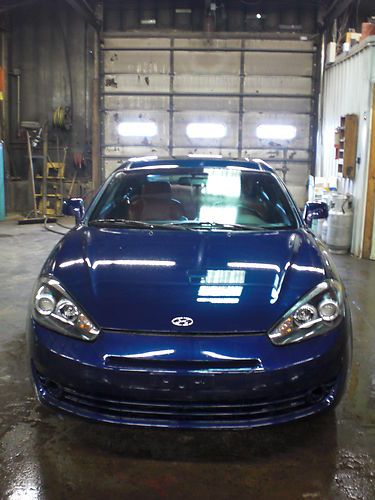 2007 hyundai tiburon se with 2.7 liter motor and 6 speed transmission