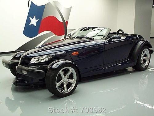 2001 chrysler prowler roadster 3.5l v6 leather only 25k texas direct auto