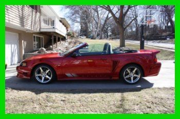2002 ford mustang saleen s281 supercharged 5-speed manual low miles cd leather