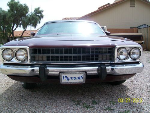 1973 plymouth satellite sebring. factory ac! rust free from az. low reserve!