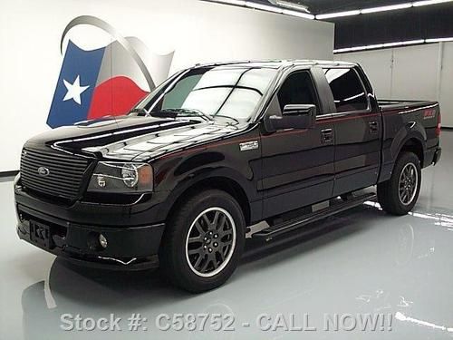 2008 ford f-150 fx2 sport leather side steps 20's 66k texas direct auto