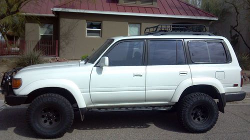 1991 toyota land cruiser sport utility 4-door 4.0l 4 wd new wheels and tires